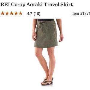 REI Aoraki Travel Skirt ✅